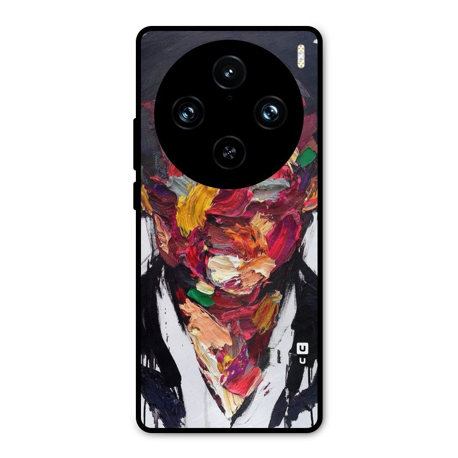 Acrylic Face Metal Back Case for Vivo X100 Pro