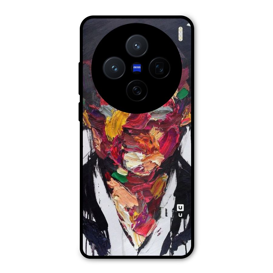 Acrylic Face Metal Back Case for Vivo X200