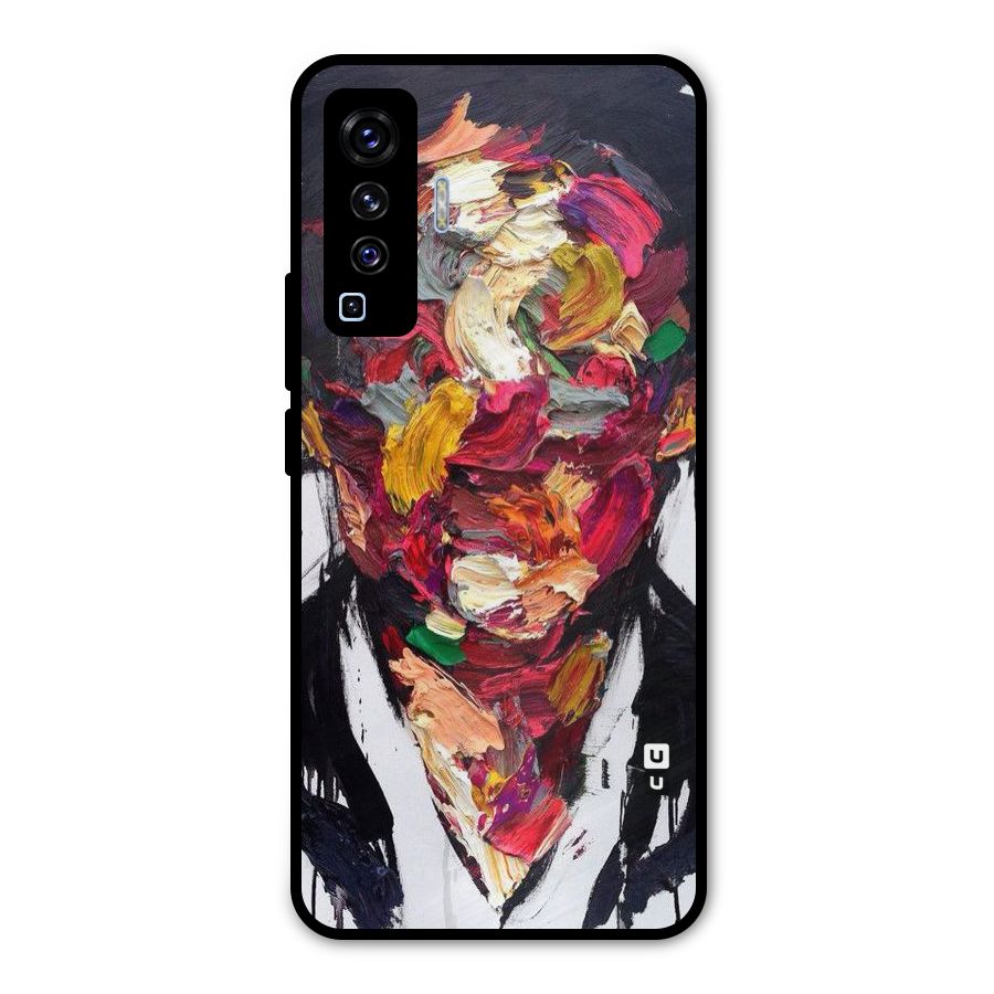 Acrylic Face Metal Back Case for Vivo X50