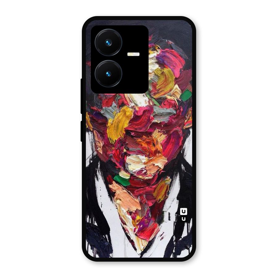 Acrylic Face Metal Back Case for Vivo Y22