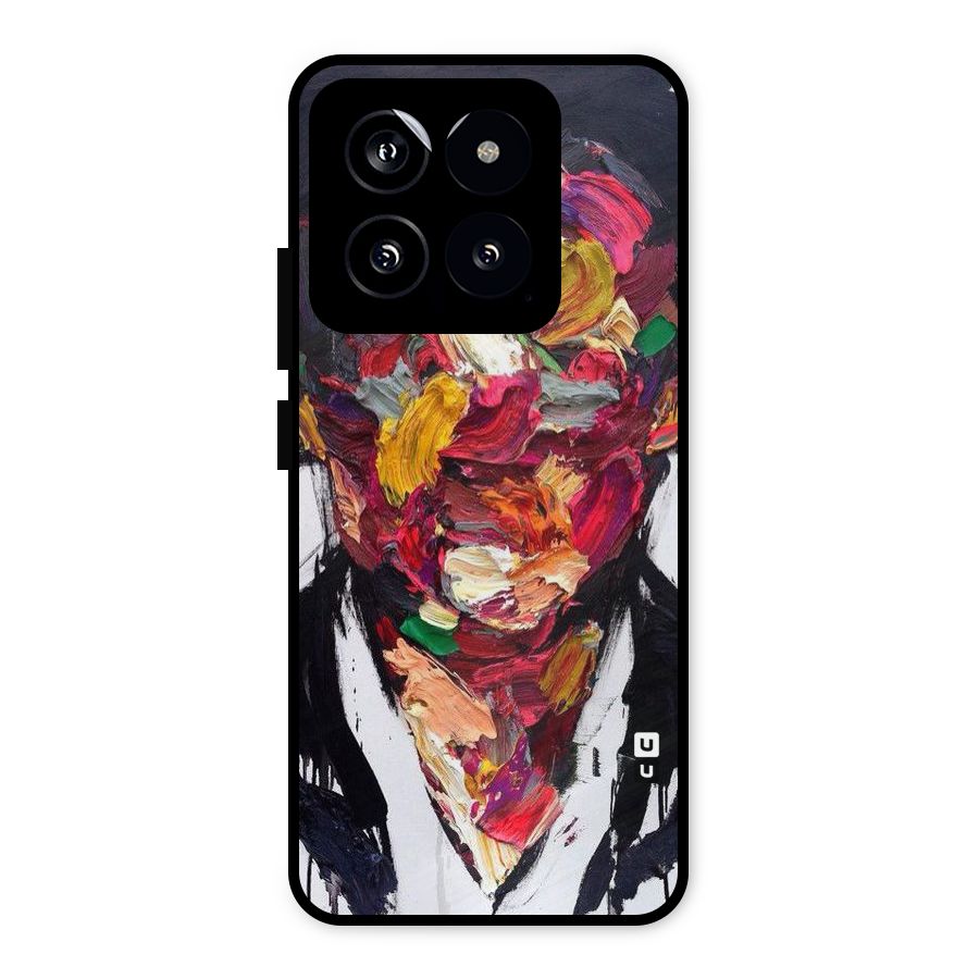 Acrylic Face Metal Back Case for Xiaomi 14