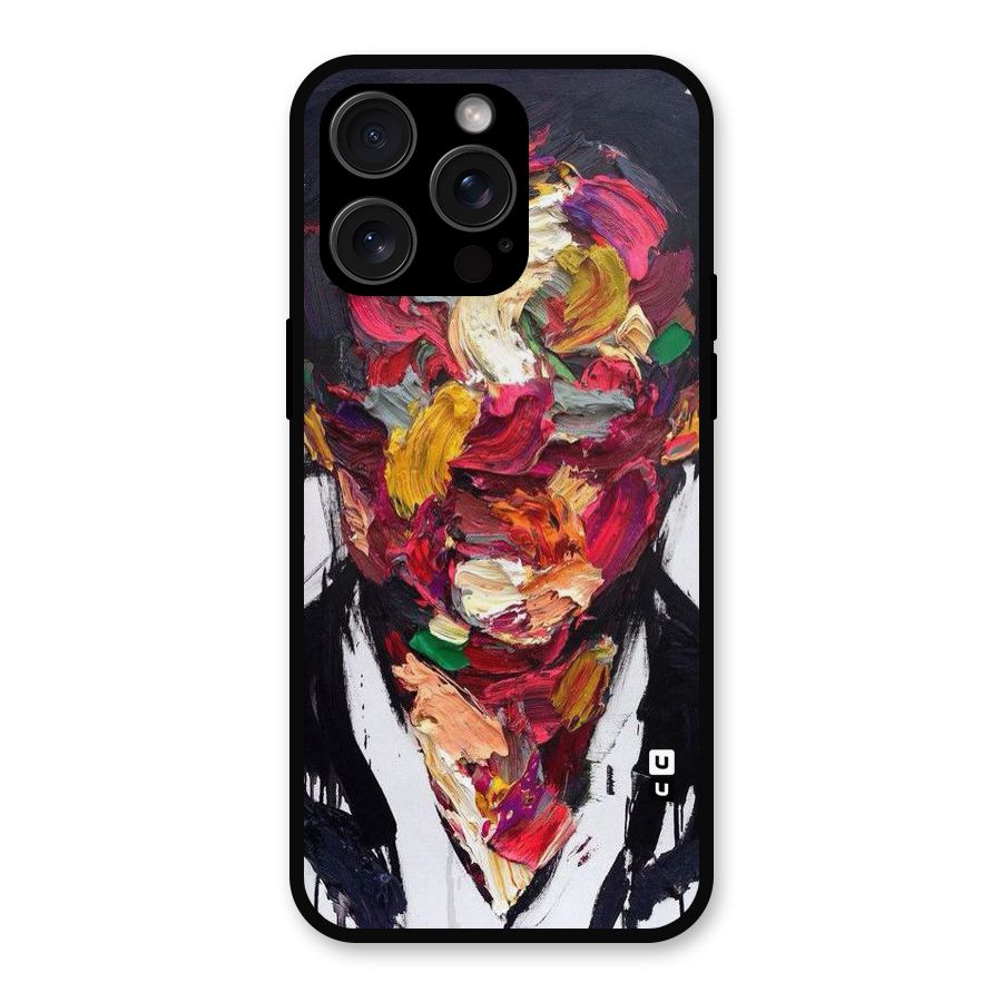 Acrylic Face Metal Back Case for iPhone 15 Pro Max