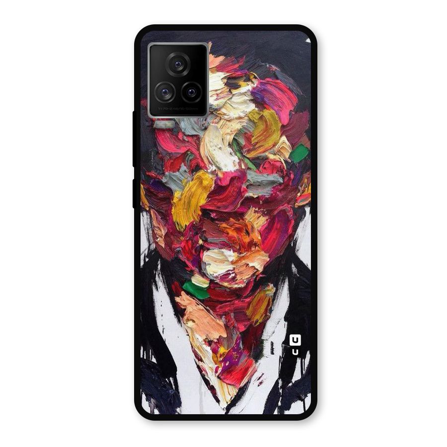 Acrylic Face Metal Back Case for iQOO 7 Legend 5G
