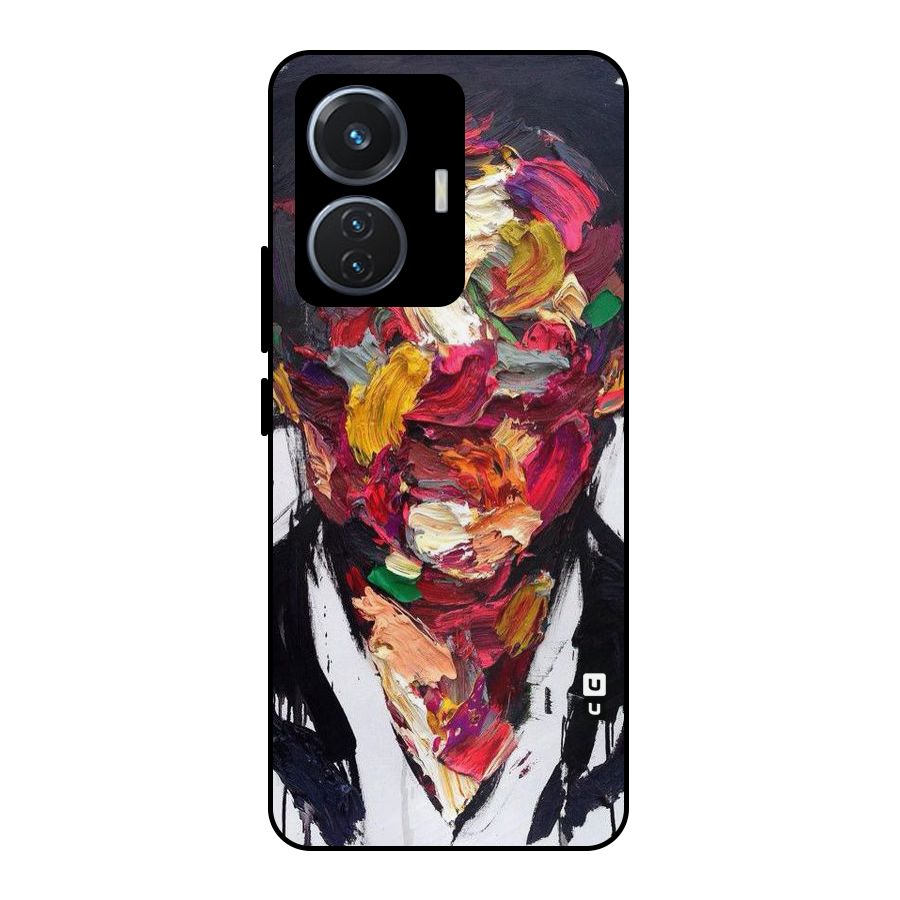 Acrylic Face Metal Back Case for iQOO Z6 44W