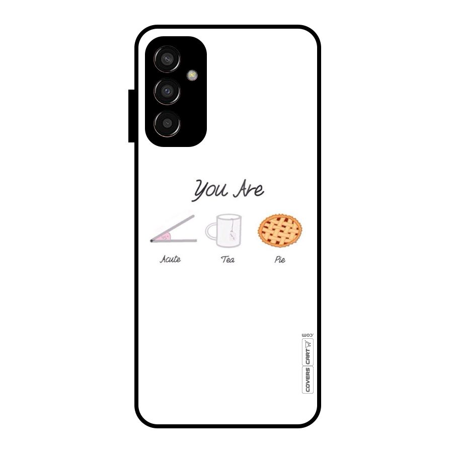 Acute Tea Pie Glass Back Case for Galaxy F13