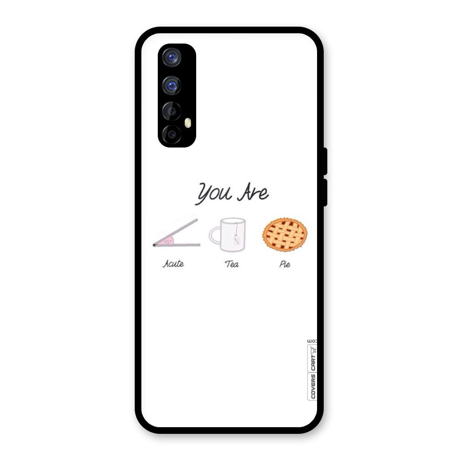 Acute Tea Pie Glass Back Case for Realme Narzo 20 Pro