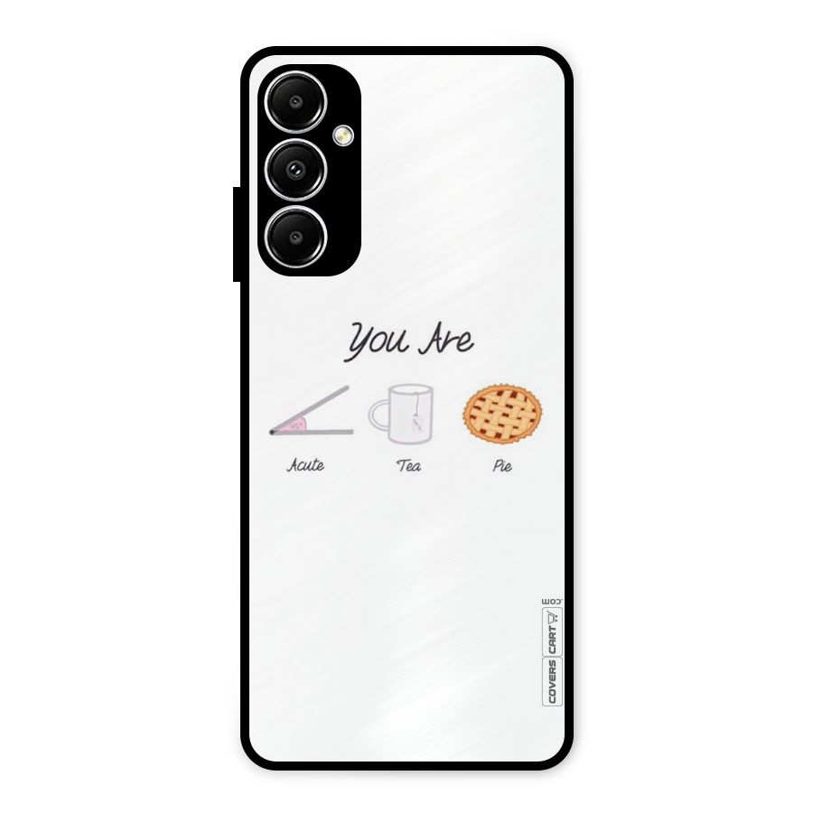 Acute Tea Pie Metal Back Case for Galaxy A05s