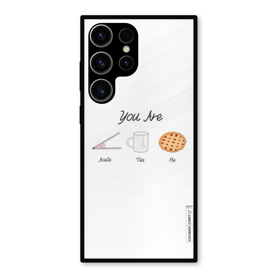 Acute Tea Pie Metal Back Case for Galaxy S23 Ultra