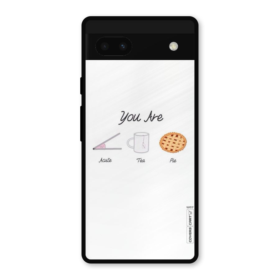 Acute Tea Pie Metal Back Case for Google Pixel 6a