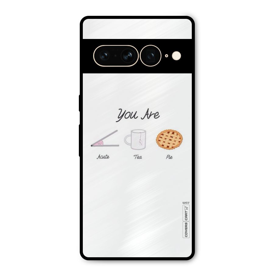 Acute Tea Pie Metal Back Case for Google Pixel 7 Pro