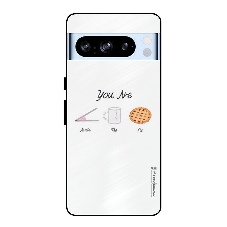 Acute Tea Pie Metal Back Case for Google Pixel 8 Pro