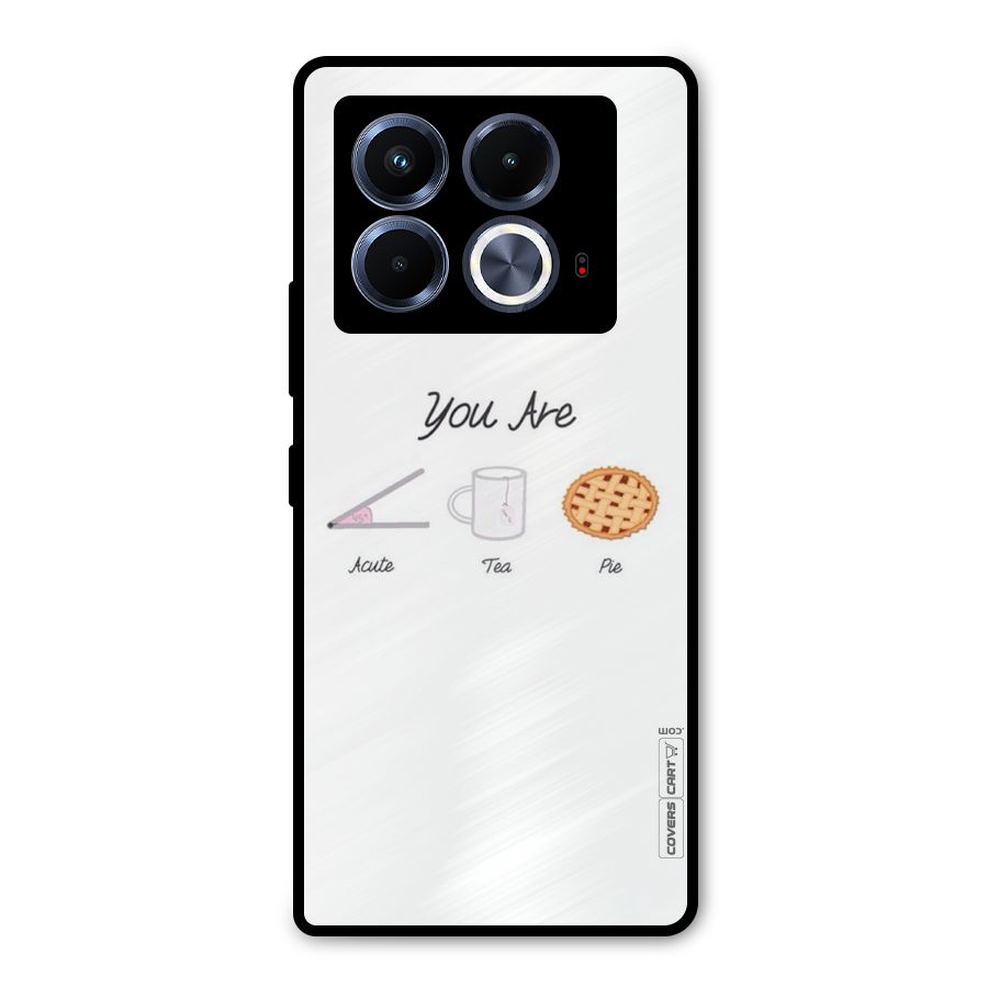 Acute Tea Pie Metal Back Case for Infinix Note 40 5G