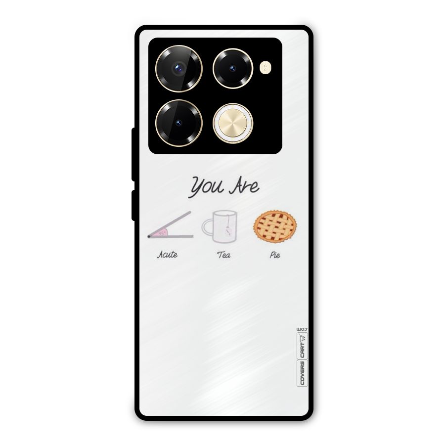 Acute Tea Pie Metal Back Case for Infinix Note 40 Pro Plus
