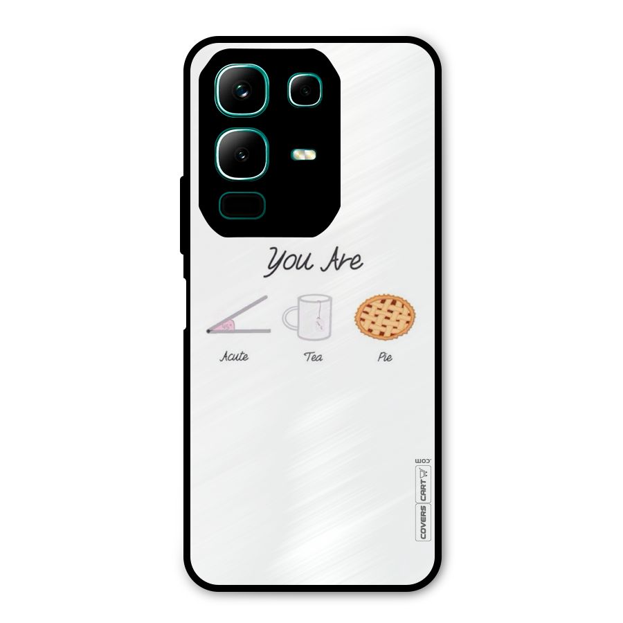 Acute Tea Pie Metal Back Case for Infinix Note 50x