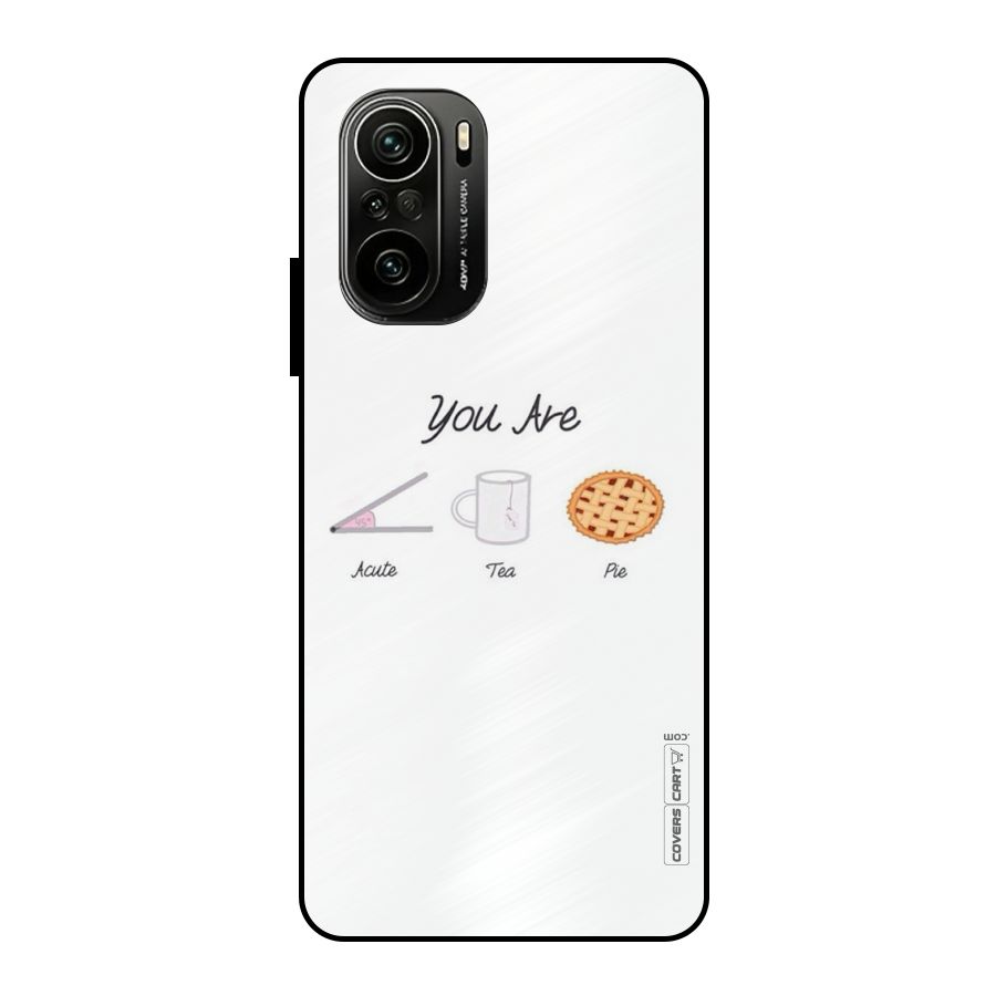Acute Tea Pie Metal Back Case for Mi 11X Pro