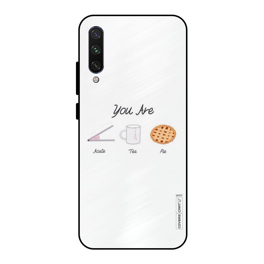 Acute Tea Pie Metal Back Case for Mi A3