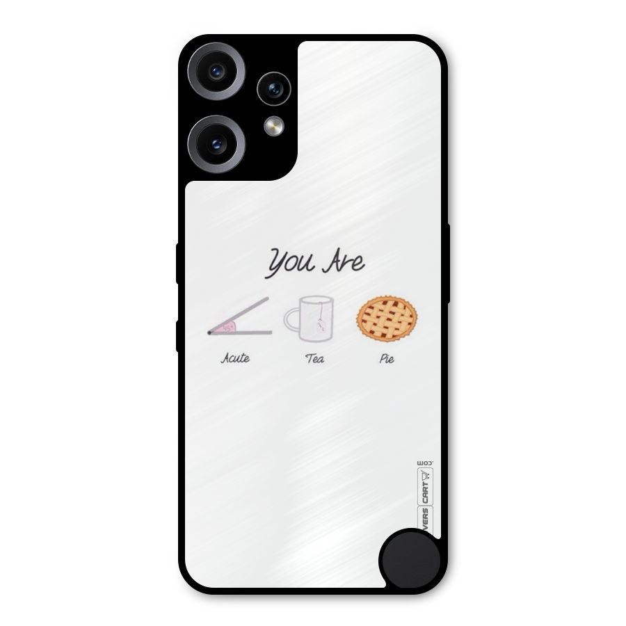 Acute Tea Pie Metal Back Case for Nothing CMF Phone 2 Pro