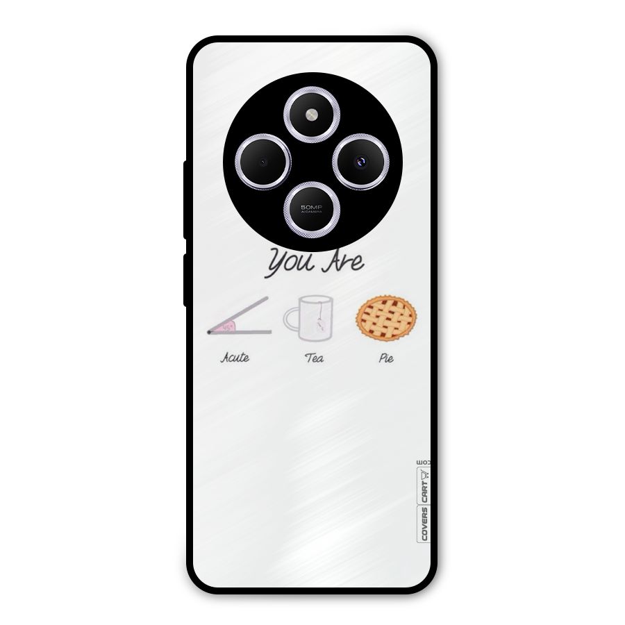 Acute Tea Pie Metal Back Case for Poco C75 5G