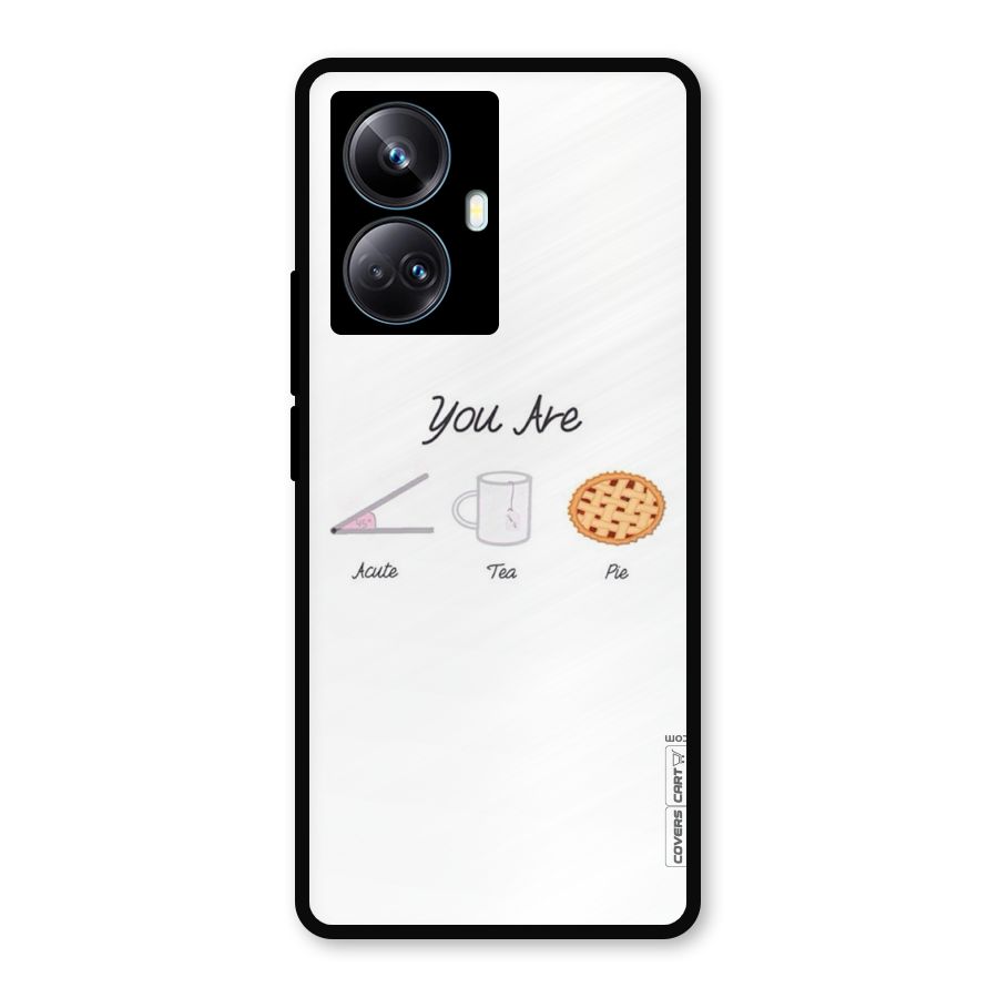 Acute Tea Pie Metal Back Case for Realme 10 Pro Plus