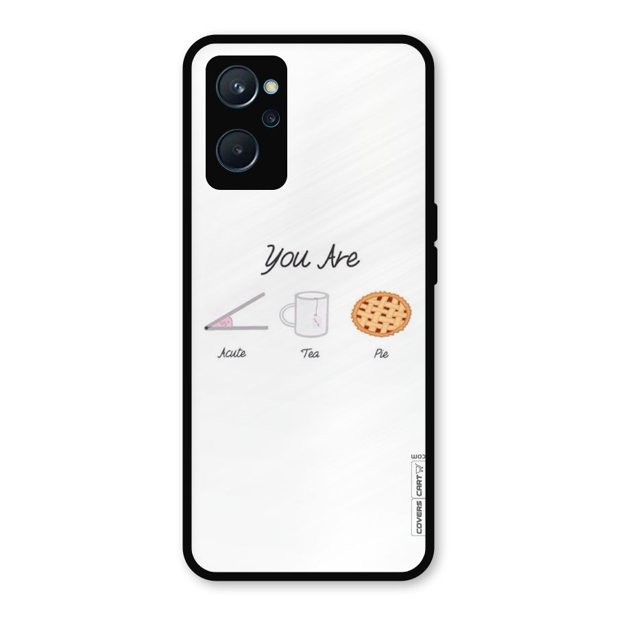 Acute Tea Pie Metal Back Case for Realme 9i