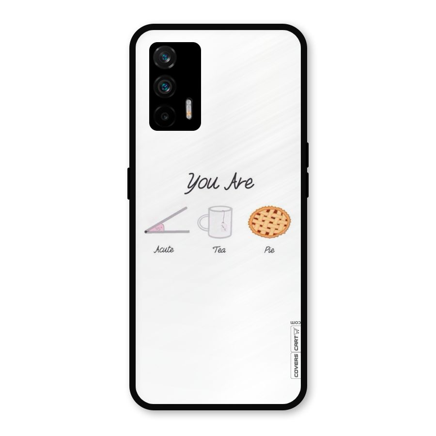 Acute Tea Pie Metal Back Case for Realme GT 5G
