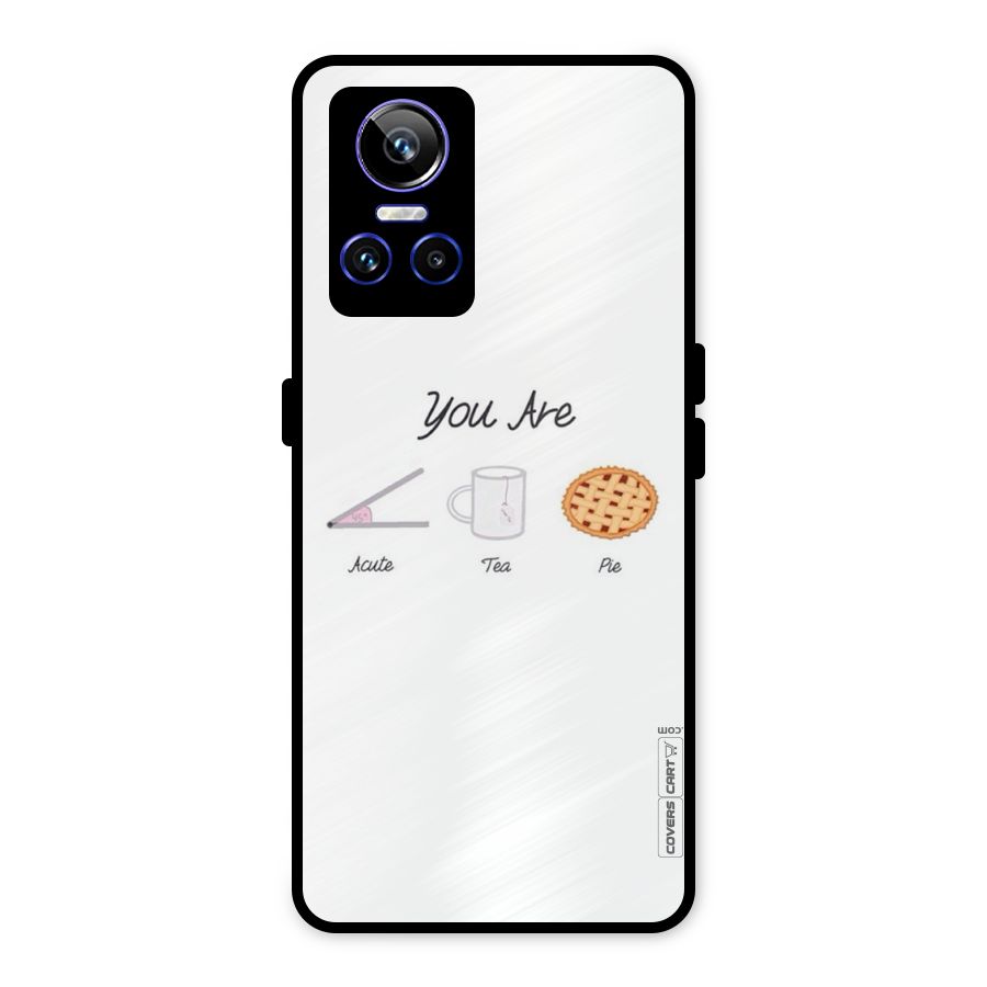 Acute Tea Pie Metal Back Case for Realme GT Neo 3