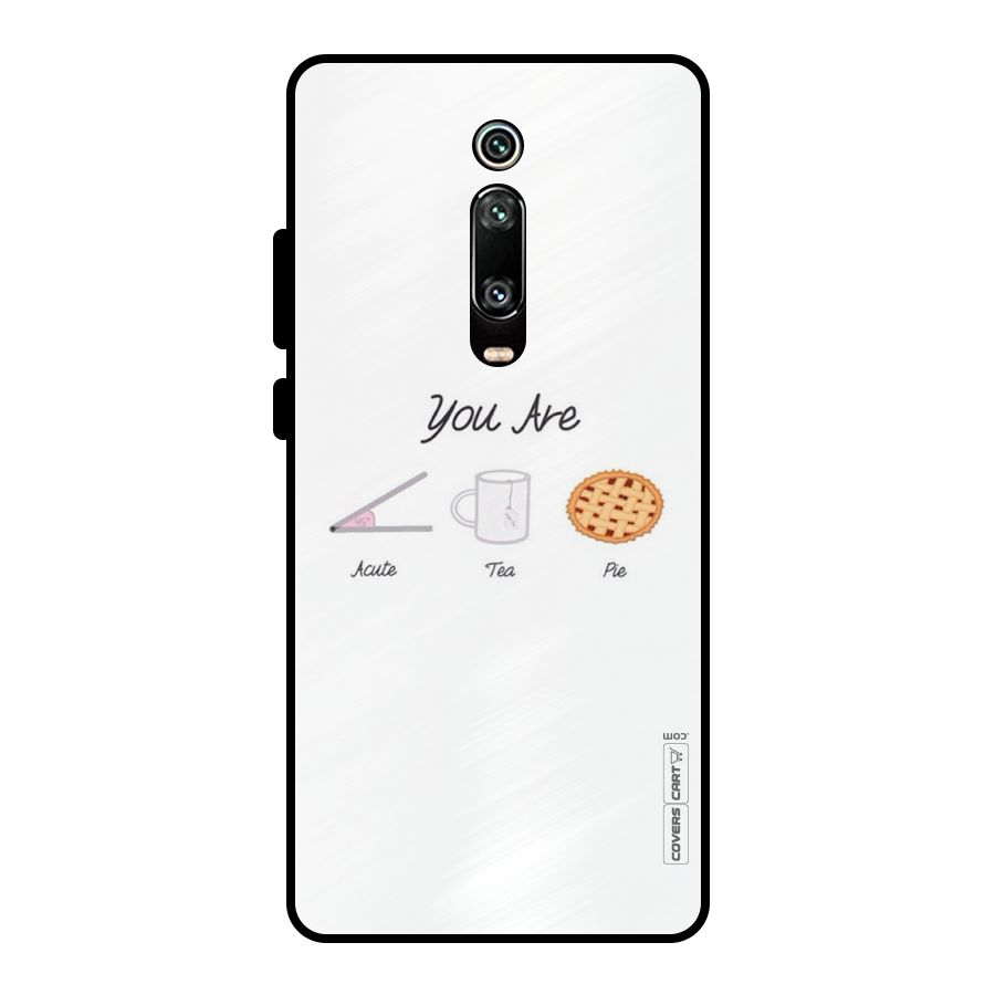 Acute Tea Pie Metal Back Case for Redmi K20