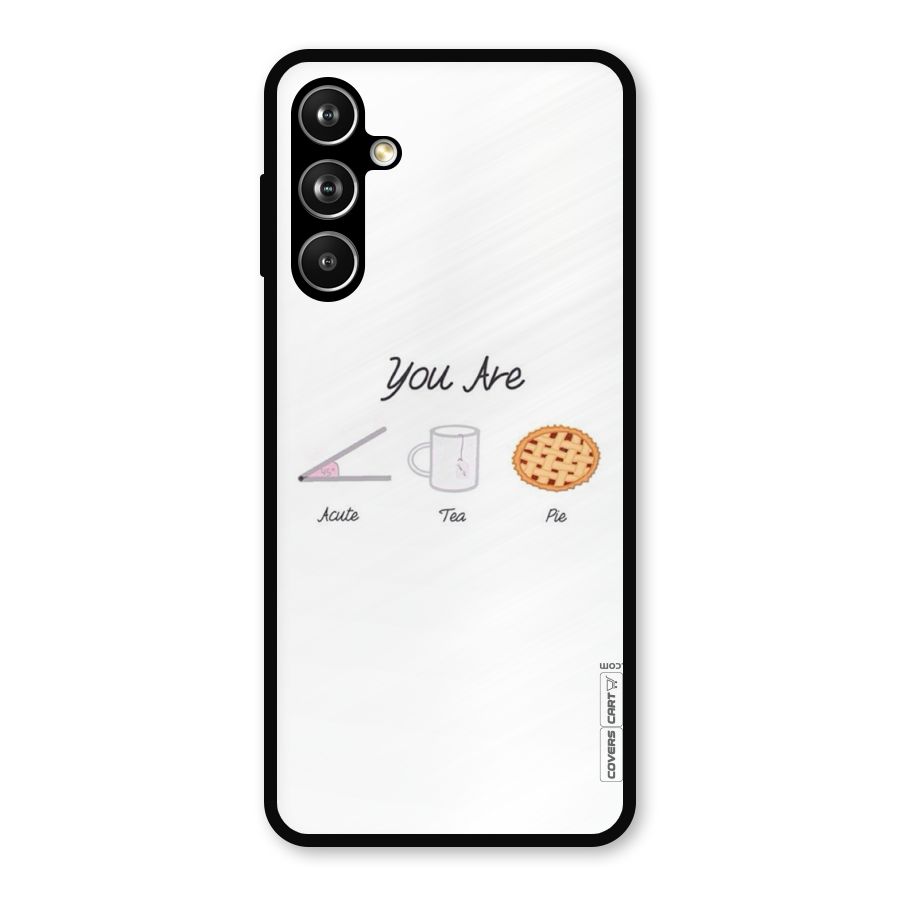 Acute Tea Pie Metal Back Case for Samsung Galaxy M54