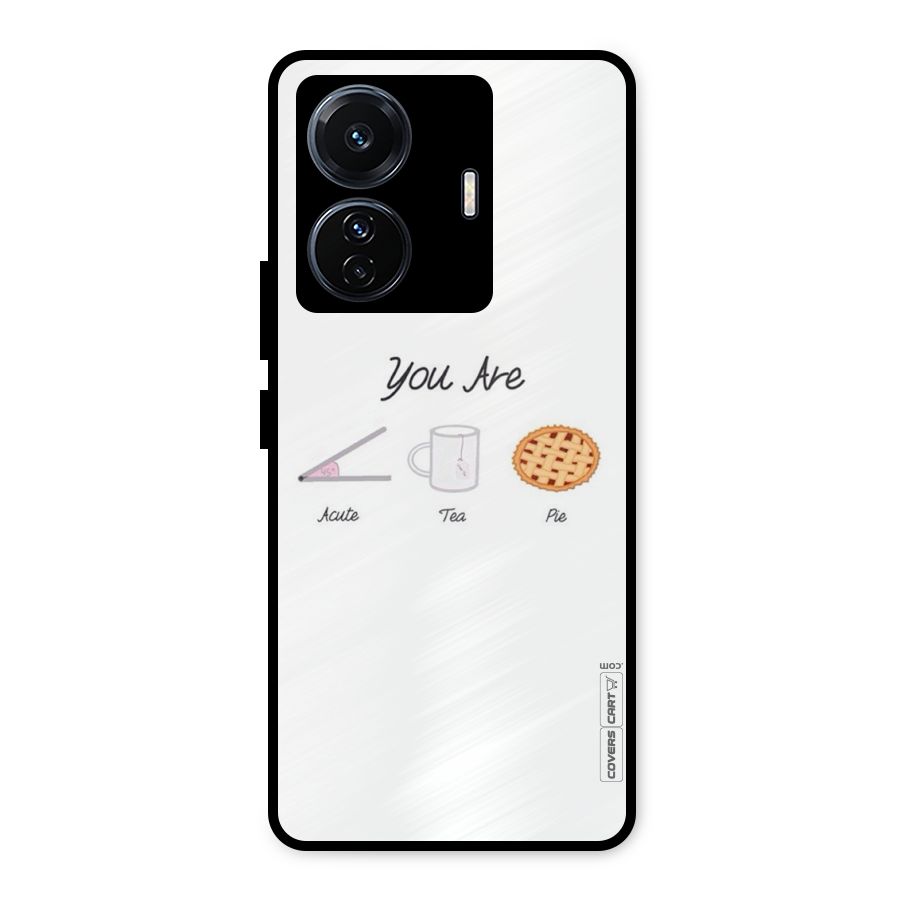 Acute Tea Pie Metal Back Case for Vivo T1 Pro