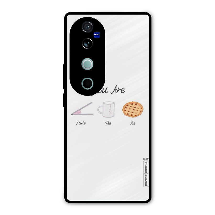 Acute Tea Pie Metal Back Case for Vivo V40