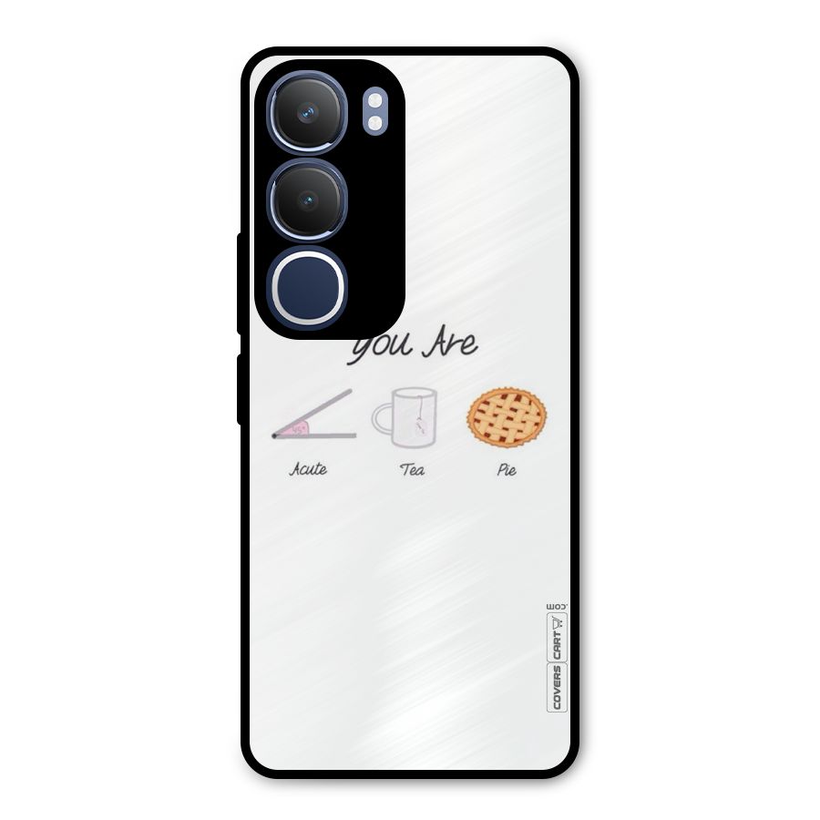 Acute Tea Pie Metal Back Case for Vivo Y29