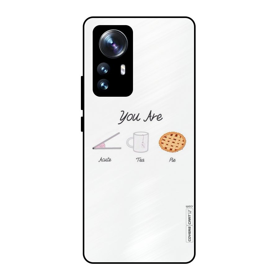 Acute Tea Pie Metal Back Case for Xiaomi 12 Pro