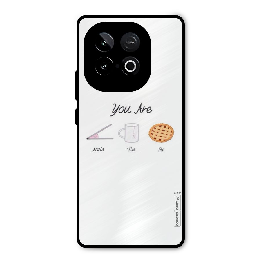 Acute Tea Pie Metal Back Case for iQOO Neo 10