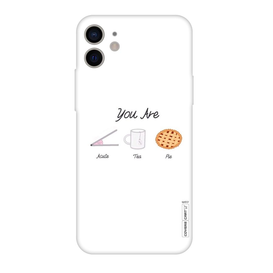 Acute Tea Pie Original Polycarbonate Back Case for iPhone 11