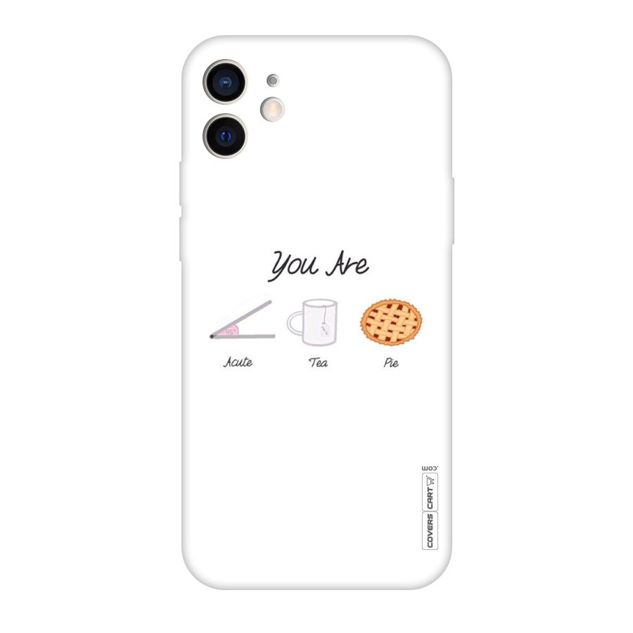 Acute Tea Pie Original Polycarbonate Back Case for iPhone 12