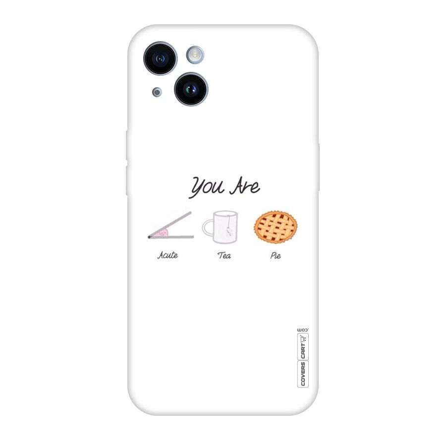 Acute Tea Pie Original Polycarbonate Back Case for iPhone 14