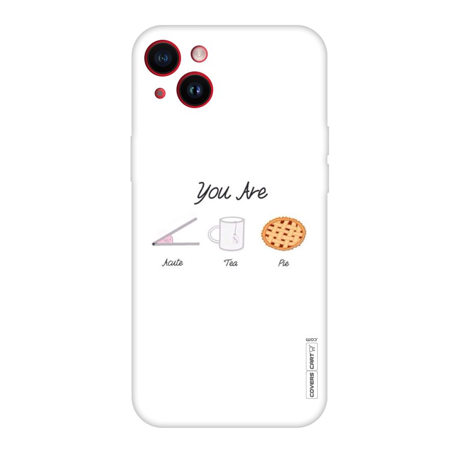 Acute Tea Pie Original Polycarbonate Back Case for iPhone 14 Plus