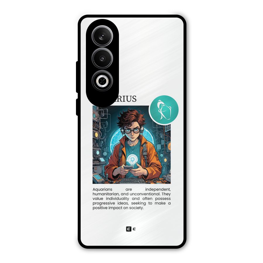 Admire Aquarius Metal Back Case for OnePlus Nord CE4