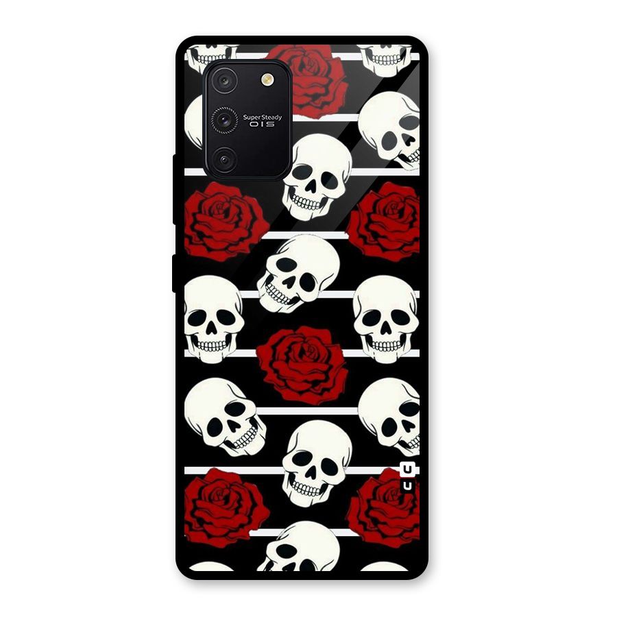 Adorable Skulls Glass Back Case for Galaxy S10 Lite