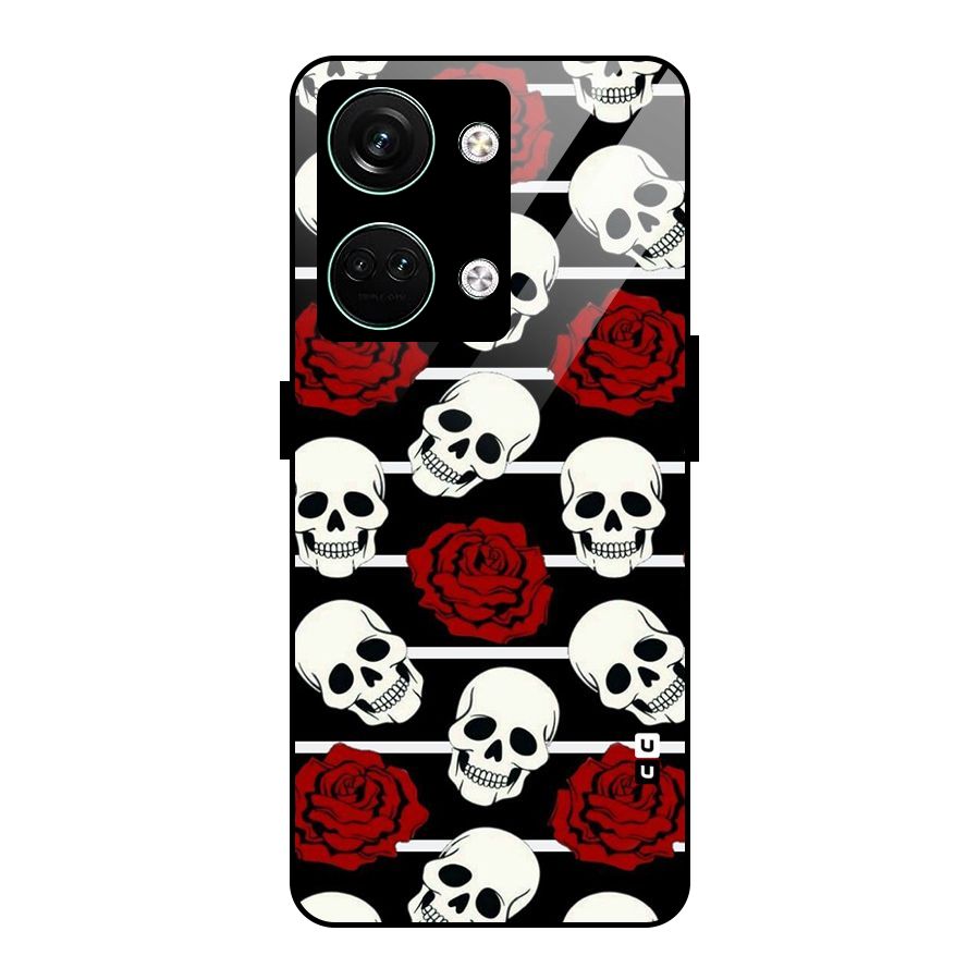 Adorable Skulls Glass Back Case for Oneplus Nord 3