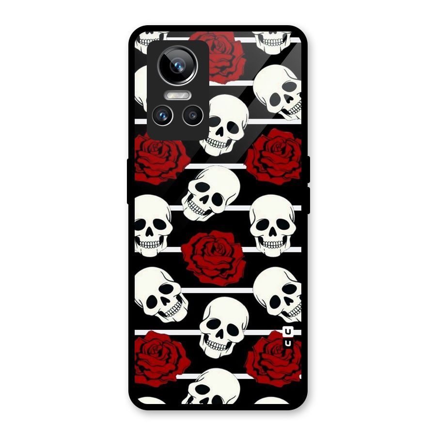 Adorable Skulls Glass Back Case for Realme GT Neo 3