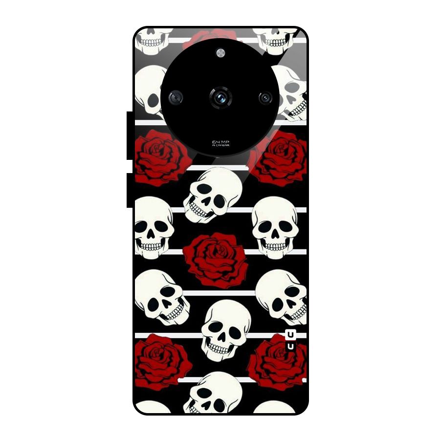 Adorable Skulls Glass Back Case for Realme Narzo 60 5G