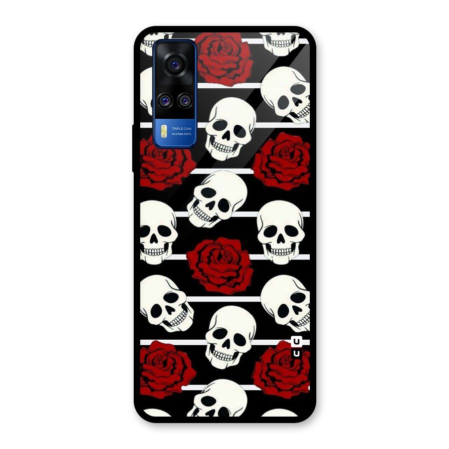 Adorable Skulls Glass Back Case for Vivo Y31