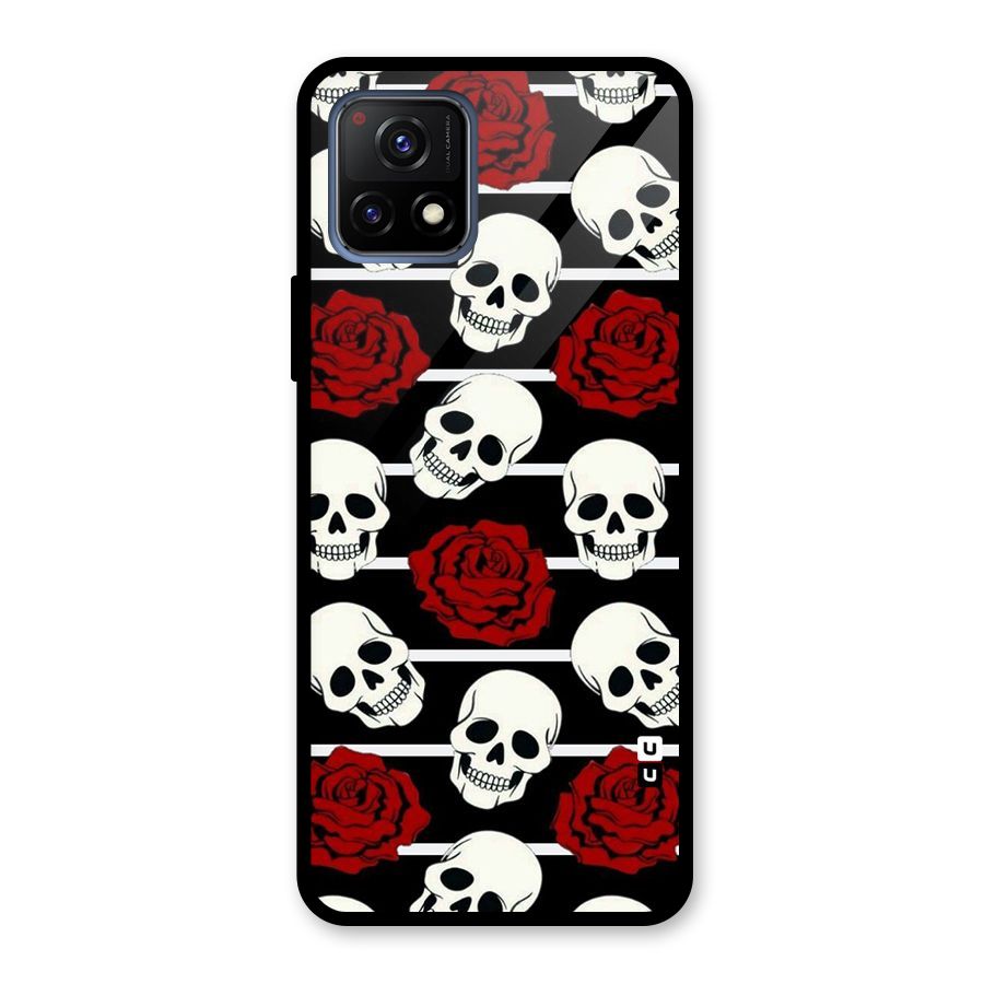 Adorable Skulls Glass Back Case for Vivo Y72 5G