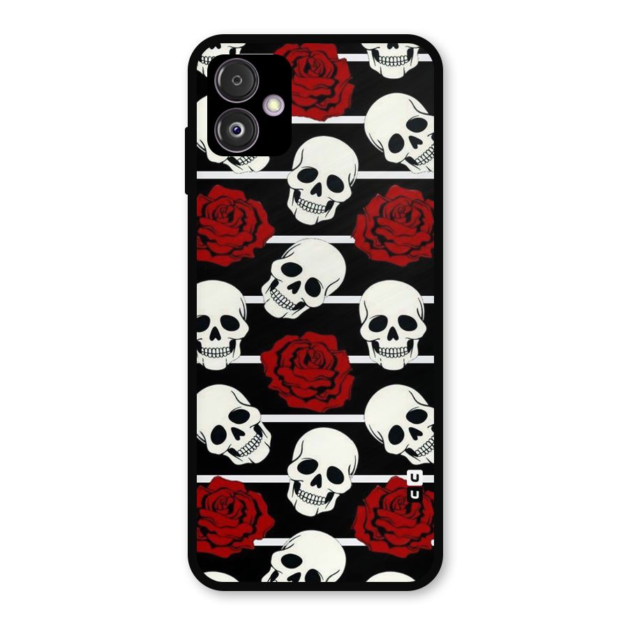 Adorable Skulls Metal Back Case for Galaxy F14
