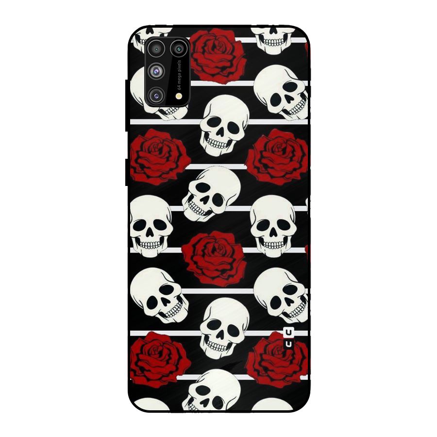 Adorable Skulls Metal Back Case for Galaxy F41