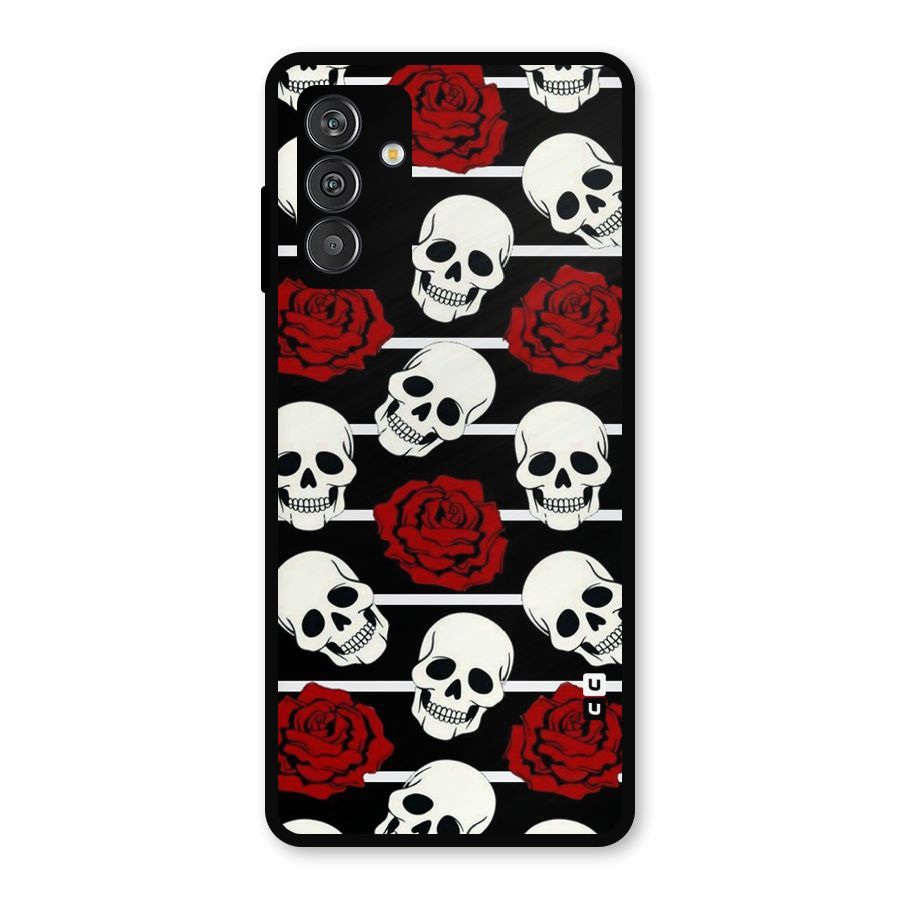 Adorable Skulls Metal Back Case for Galaxy M14 5G