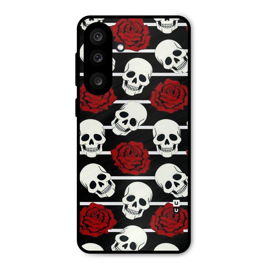 Adorable Skulls Metal Back Case for Galaxy M56
