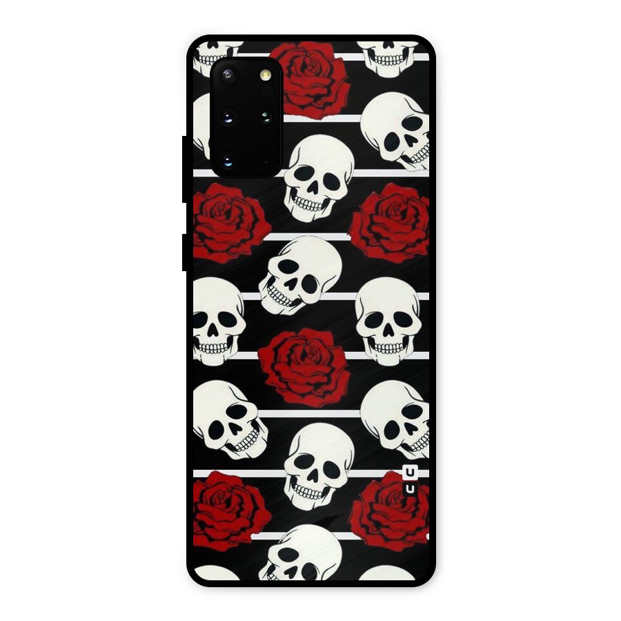 Adorable Skulls Metal Back Case for Galaxy S20 Plus