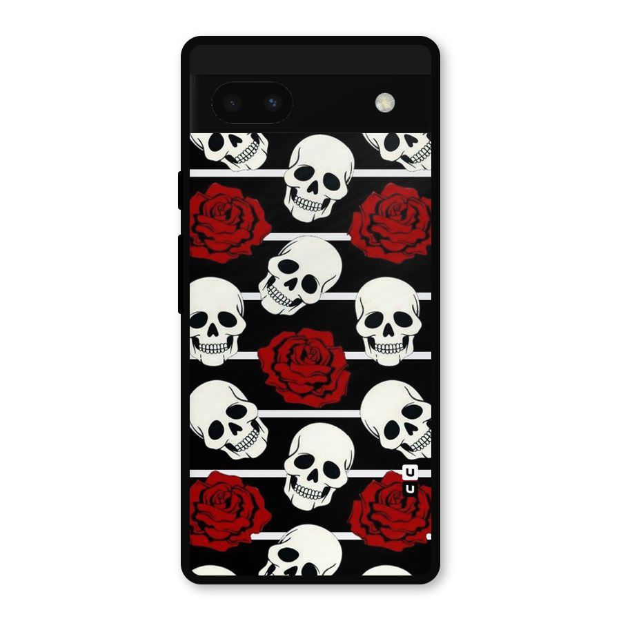 Adorable Skulls Metal Back Case for Google Pixel 6a